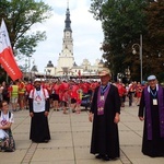 Zakończenie pieszej pielgrzyki na Jasnej Górze