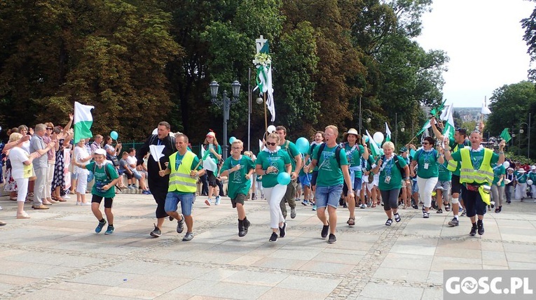 Zakończenie pieszej pielgrzyki na Jasnej Górze