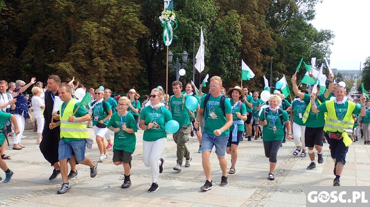 Zakończenie pieszej pielgrzyki na Jasnej Górze