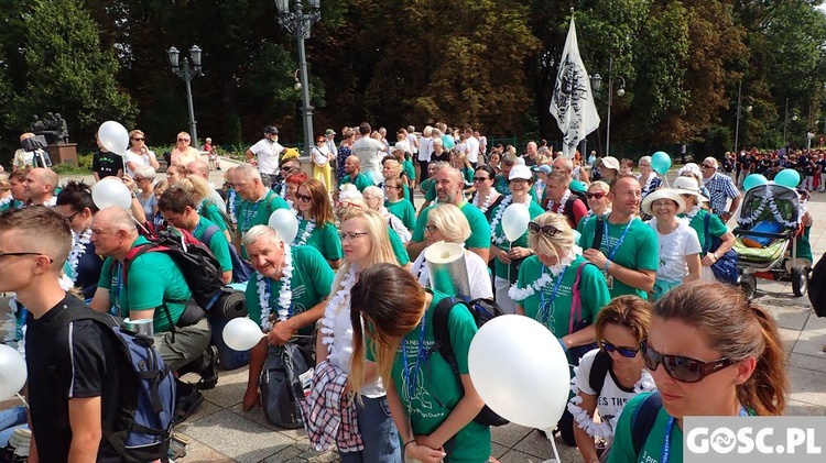 Zakończenie pieszej pielgrzyki na Jasnej Górze