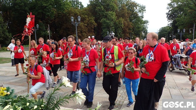 Zakończenie pieszej pielgrzyki na Jasnej Górze