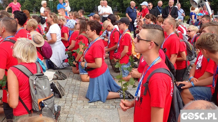 Zakończenie pieszej pielgrzyki na Jasnej Górze