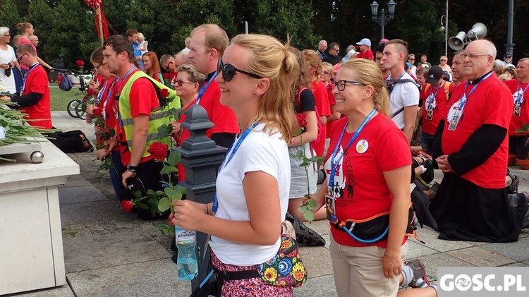 Zakończenie pieszej pielgrzyki na Jasnej Górze