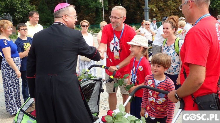 Zakończenie pieszej pielgrzyki na Jasnej Górze