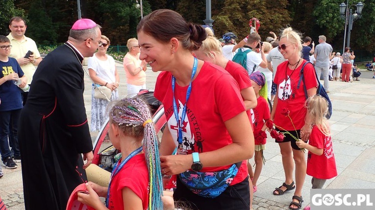 Zakończenie pieszej pielgrzyki na Jasnej Górze