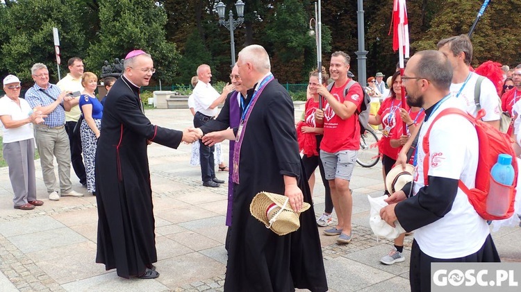 Zakończenie pieszej pielgrzyki na Jasnej Górze