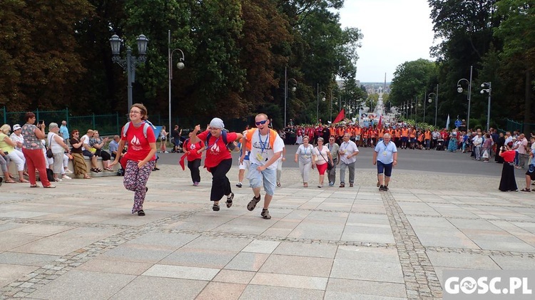 Zakończenie pieszej pielgrzyki na Jasnej Górze