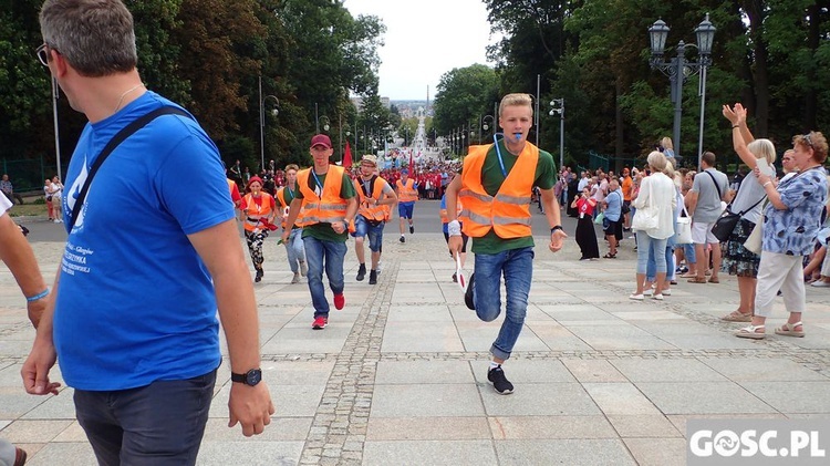 Zakończenie pieszej pielgrzyki na Jasnej Górze