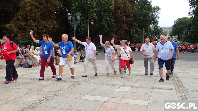 Zakończenie pieszej pielgrzyki na Jasnej Górze