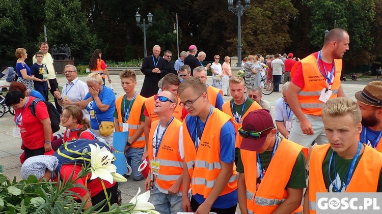 Zakończenie pieszej pielgrzyki na Jasnej Górze