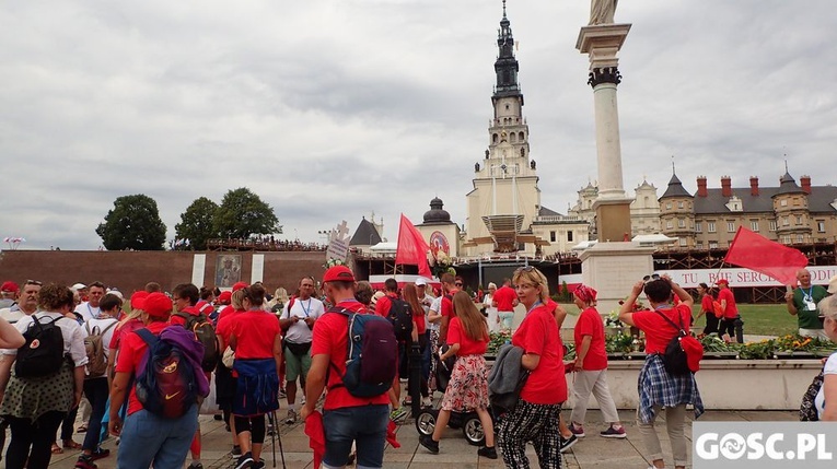 Zakończenie pieszej pielgrzyki na Jasnej Górze