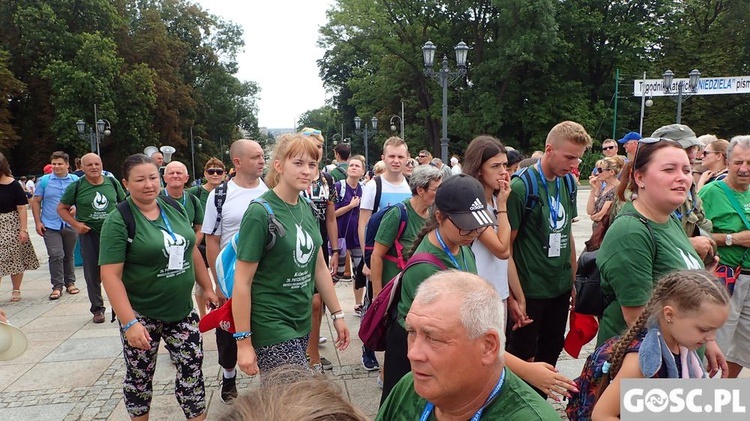 Zakończenie pieszej pielgrzyki na Jasnej Górze