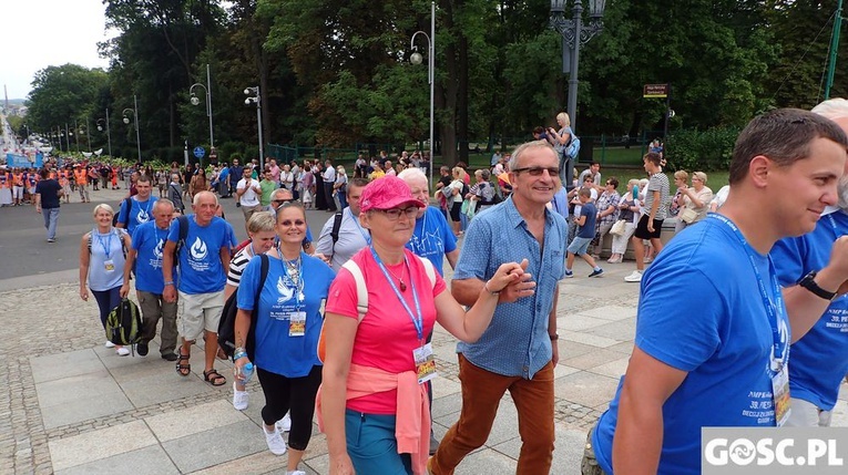 Zakończenie pieszej pielgrzyki na Jasnej Górze