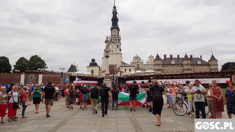 Zakończenie pieszej pielgrzyki na Jasnej Górze