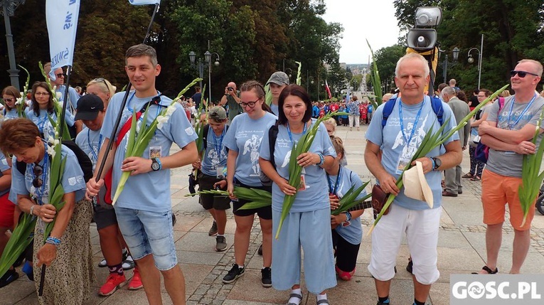 Zakończenie pieszej pielgrzyki na Jasnej Górze