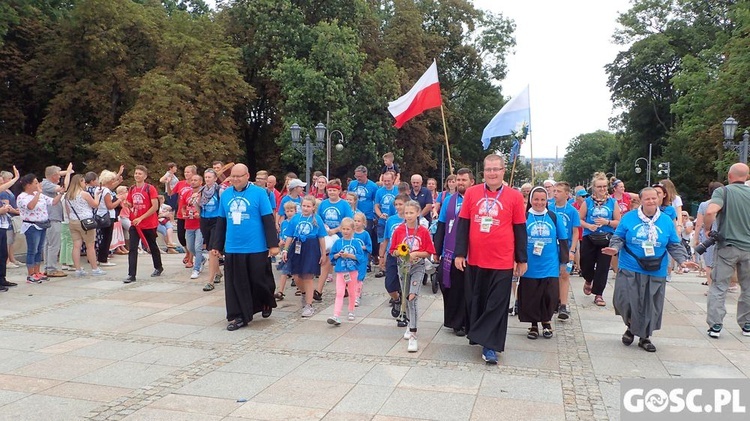 Zakończenie pieszej pielgrzyki na Jasnej Górze