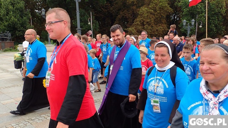 Zakończenie pieszej pielgrzyki na Jasnej Górze