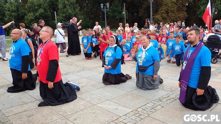 Zakończenie pieszej pielgrzyki na Jasnej Górze