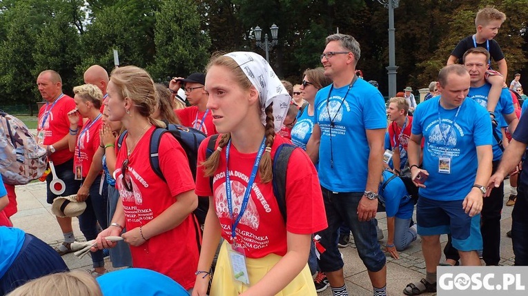 Zakończenie pieszej pielgrzyki na Jasnej Górze