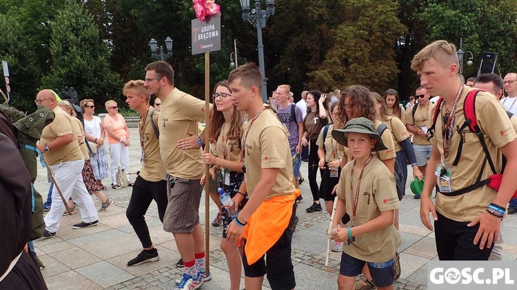 Zakończenie pieszej pielgrzyki na Jasnej Górze