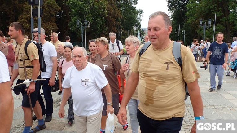 Zakończenie pieszej pielgrzyki na Jasnej Górze