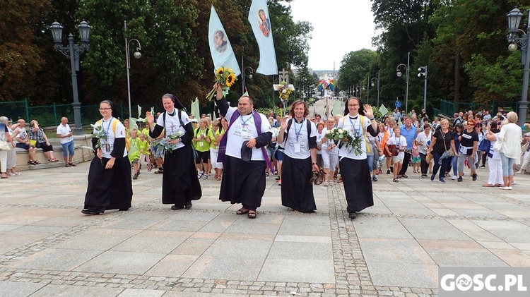 Zakończenie pieszej pielgrzyki na Jasnej Górze