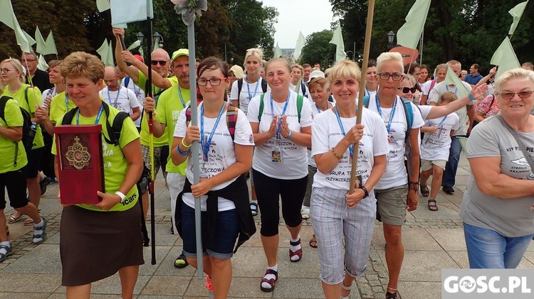 Zakończenie pieszej pielgrzyki na Jasnej Górze