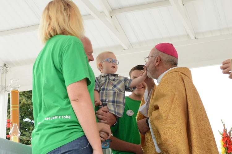 Pielgrzymkowa Eucharystia w Kamieniu Śląskim