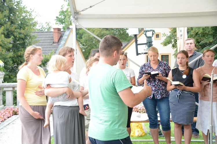 Pielgrzymkowa Eucharystia w Kamieniu Śląskim