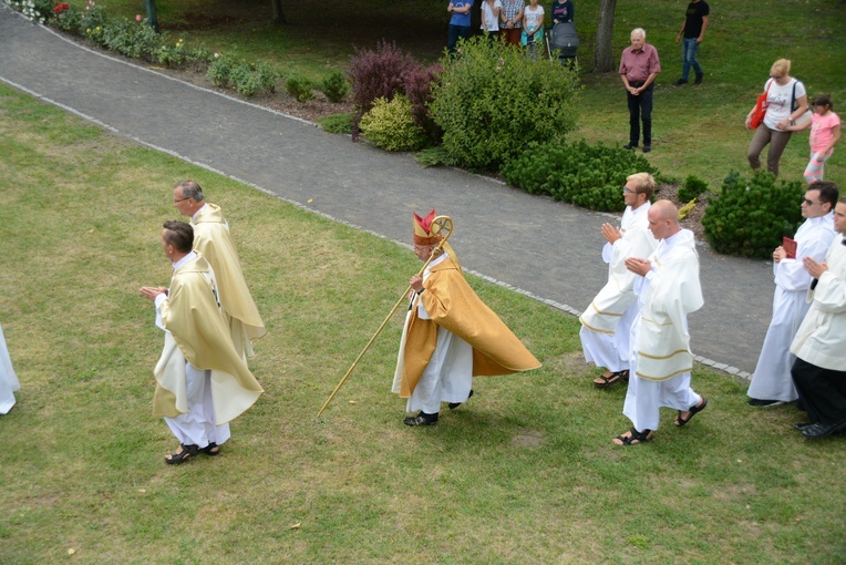 Pielgrzymkowa Eucharystia w Kamieniu Śląskim