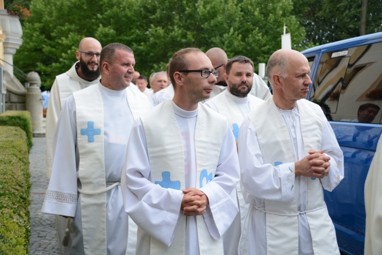 Pielgrzymkowa Eucharystia w Kamieniu Śląskim