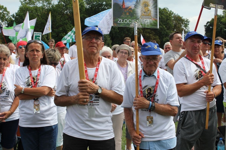 Wejście Pieszej Pielgrzymki na Jasną Górę