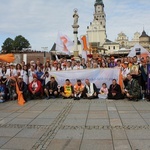 Wejście Pieszej Pielgrzymki na Jasną Górę