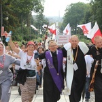 Wejście Pieszej Pielgrzymki na Jasną Górę