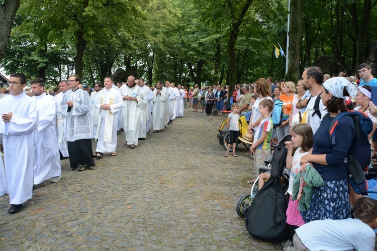 Pielgrzymkowa Eucharystia na Górze św. Anny