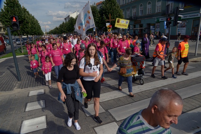 Pielgrzymka radomska - kolumny radomskie