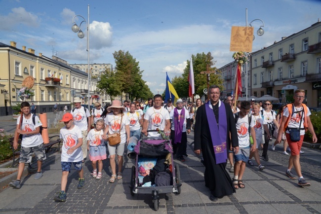 Pielgrzymka radomska - kolumny radomskie