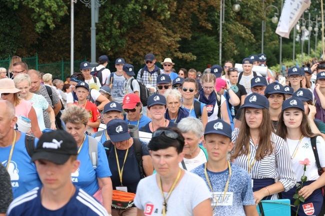 Pielgrzymka radomska - kolumna opoczyńska