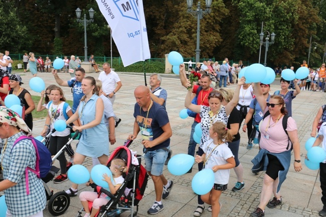 Pielgrzymka radomska - kolumna opoczyńska