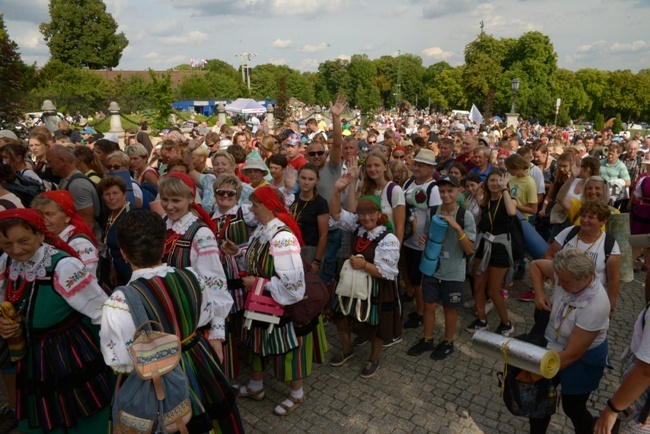 Pielgrzymka radomska - kolumna opoczyńska