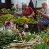 Bukiety na uroczystość Matki Boskiej Zielnej