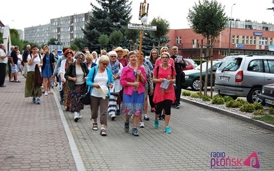 Z Płońska do Sierpca pielgrzymowali do Pani Niezawodnej Nadziei