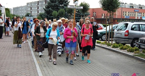 Z Płońska do Sierpca pielgrzymowali do Pani Niezawodnej Nadziei