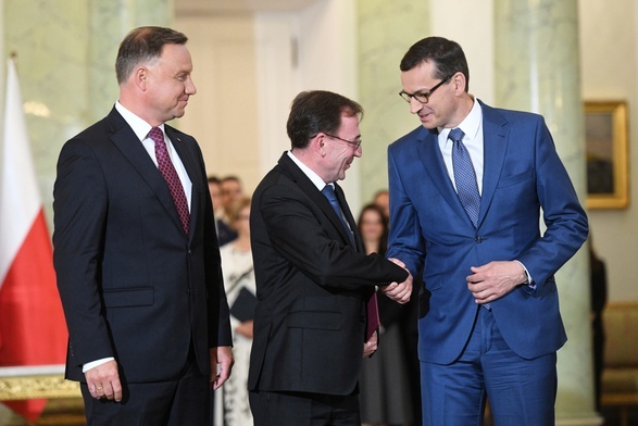 Duda, Morawiecki i Kaczyński liderami rankingu zaufania