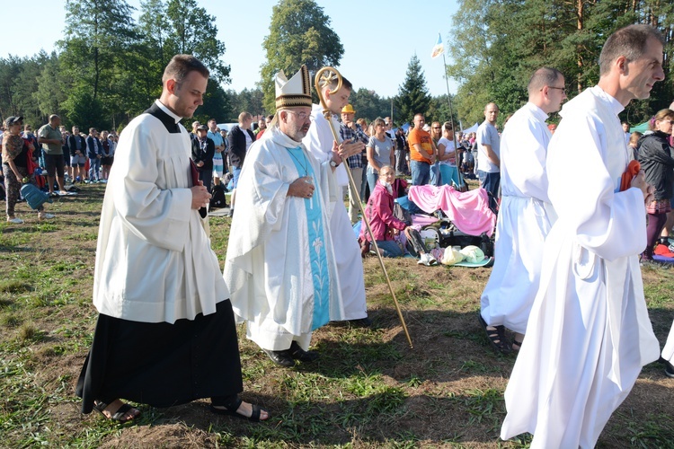 Poranek na polanie w Pietraszowie