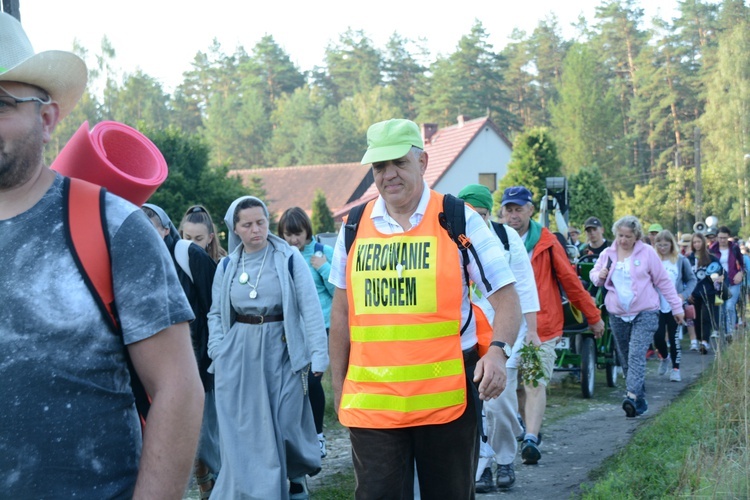 Poranek na polanie w Pietraszowie