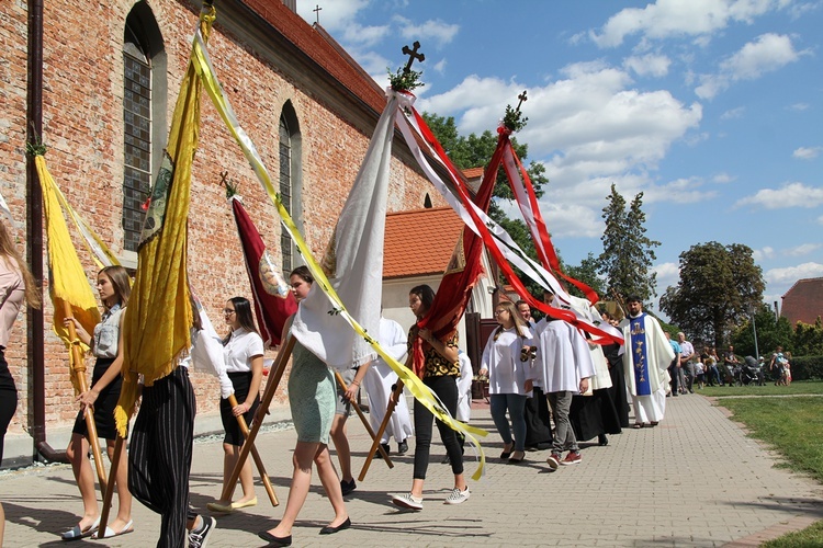 15 sierpnia w Ligocie Książęcej z pielgrzymami z Namysłowa i okolic