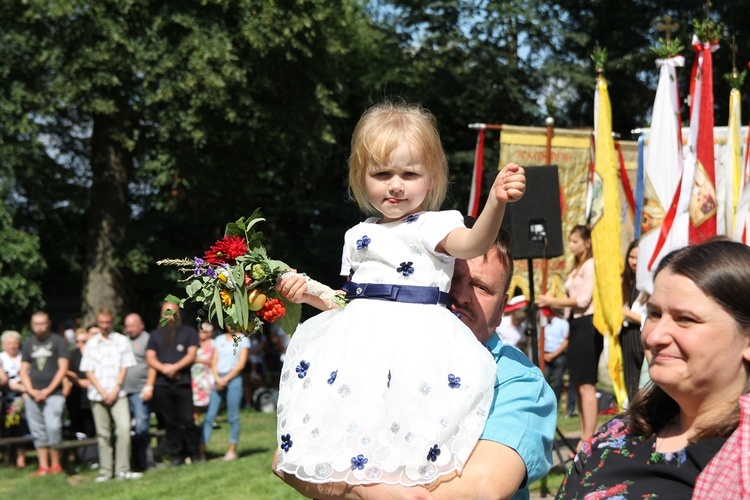 15 sierpnia w Ligocie Książęcej z pielgrzymami z Namysłowa i okolic