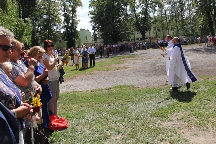 15 sierpnia w Ligocie Książęcej z pielgrzymami z Namysłowa i okolic