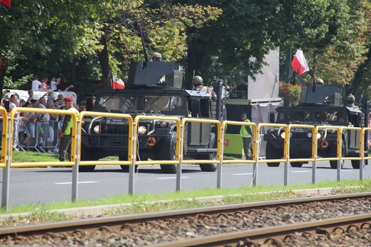 Defilada "Wierni Polsce" w Katowicach